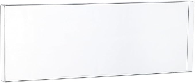 KiiBoom Premium Acrylic Transparent Keyboard Dust Cover, Waterproof, Anti-Dust, Anti-Cat Protector Cover Lid for Mechanical Keyboard (Clear, 15.4'' x 5.3'' x 0.78'')