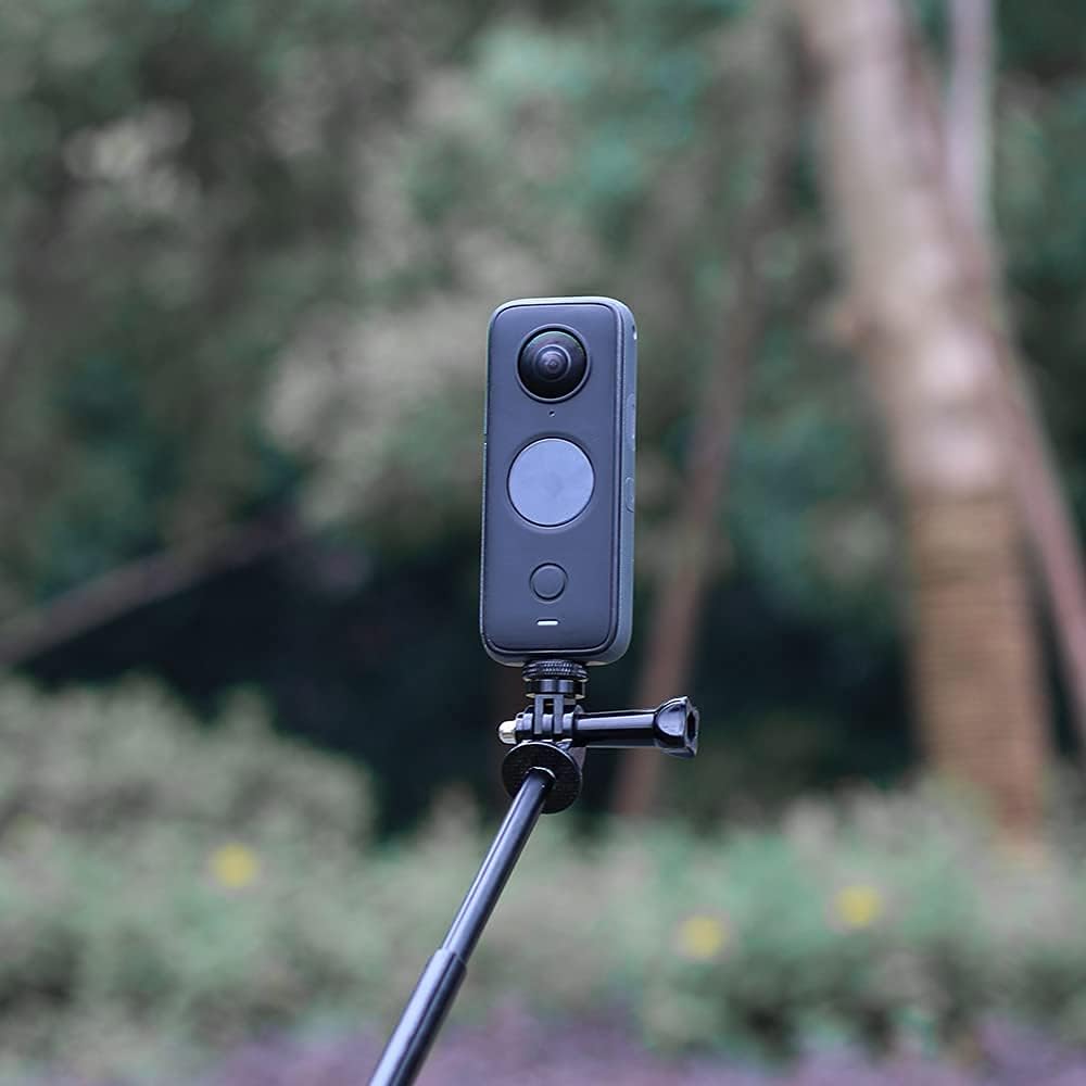 1/4 Inch Aluminum Metal Camera Mount Adapter, Conversion Camera Tripod Mount Compatible with GoPro Hero 13/12/11/10/9/8 Black,Other Action Cameras and Other Standard 1/4 Accessories(2 Packs)