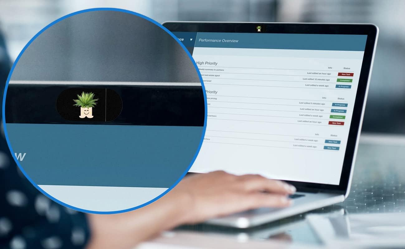 Laptop Camera Cover Slide (3 Pack),Thin Web Camera Cover for Laptop, Desktop, PC,MacBook Pro, MacBook Air, iPad, iMac, Tablet,Protecting Your Privacy Security Camera Blocker Slider (Green)