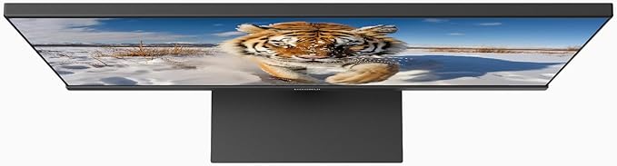KOORUI 24 inch Monitor 120Hz, Full HD 1920 * 1080p IPS Ultra-Thin Computer Monitor, 99% SRGB Color Gamut, VESA 100 * 100mm Mountable,Tilt Adjustable,HDMI & VGA Ports,Black, E2411H