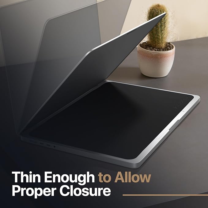 Kuzy 3 Pack Premium Microfiber Cleaning Cloth - Large Reusable Cloth for Glasses, Screens, MacBook Laptops, TVs, and Electronics - Scratch-Free, Lint-Free Cleaner, 3 Pack - Black