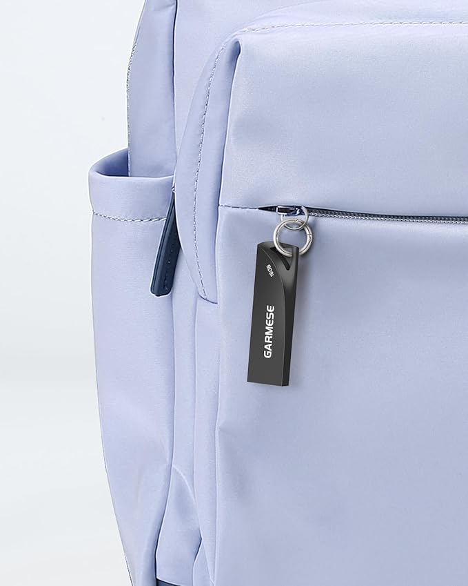 16GB USB Flash Drives 5 Pack Waterproof Metal USB Memory Stick Slim USB 2.0 Flash Drive, Portable Pen Drive Thumb Drive with Keychain Hole Jump Drive for Computer/Car/Smart TV (Black)