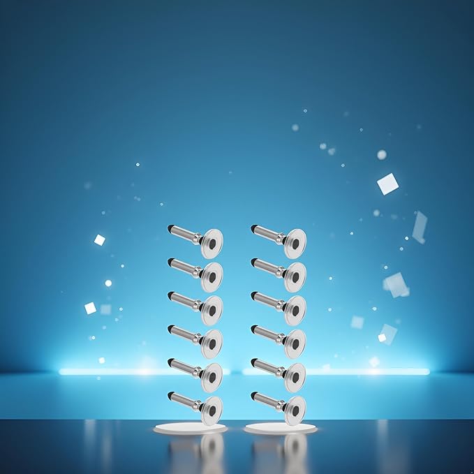 12 Pcs Silver Universal Stylus Replacement Disc Tips Round Shape Replaceable Stylus Pen for Touch Screen Stylus Pen Disc Tips,Stylus Pens, Cell Phones Accessories