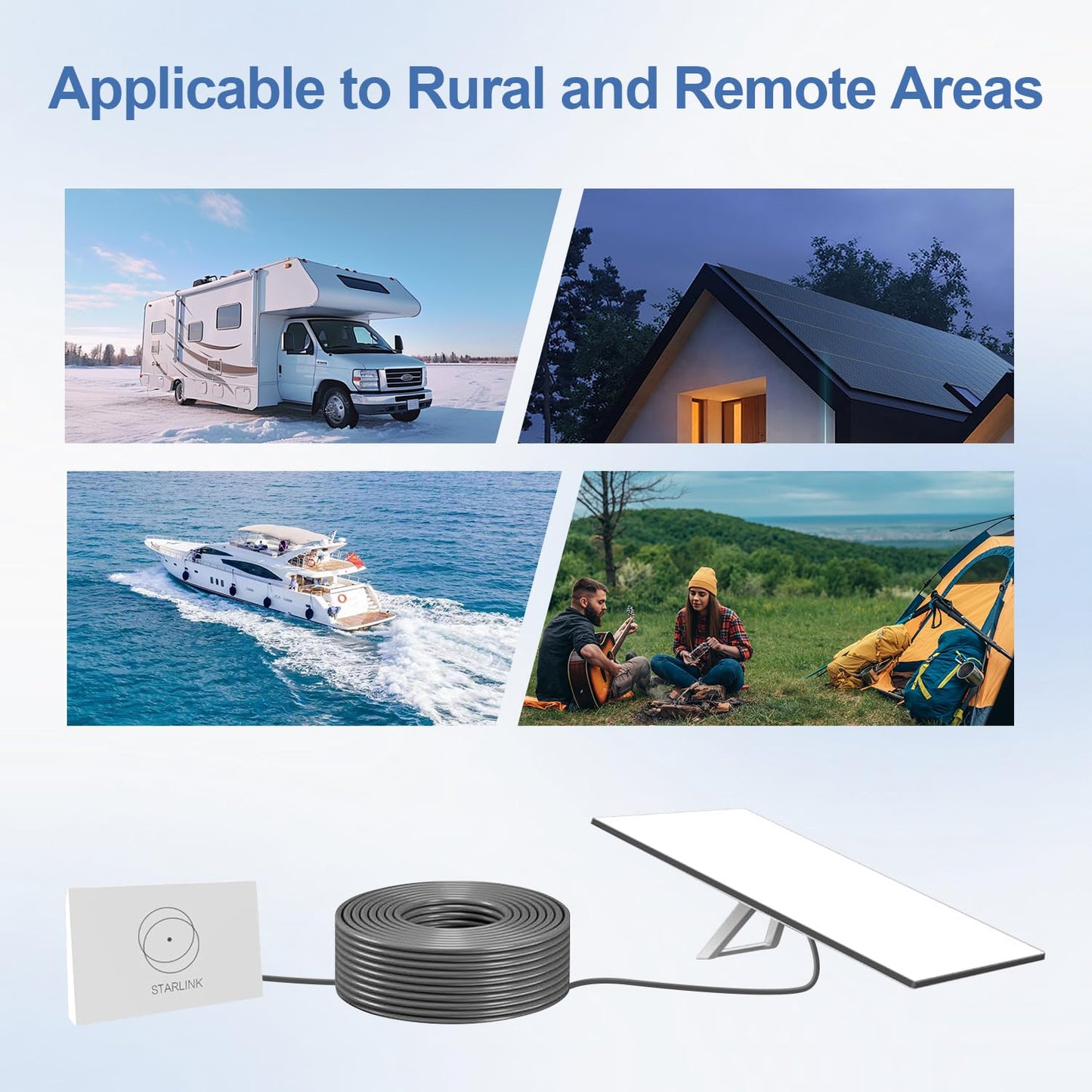 16.4FT RJ45 Cable Coupler RJ45 Inline Coupler Ethernet Coupler Ethernet Extension Cable Ethernet Cable Extender, for Starlink Gen3, Starlink Mini, Router, PC, Network Switch, Xbox, PlayStation