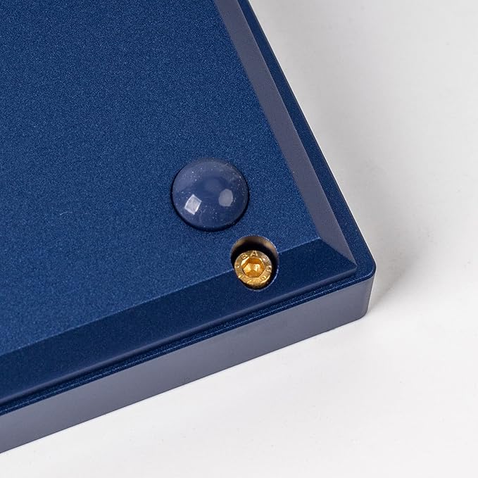 Keychron Q3 QMK/VIA Wired Custom Mechanical Keyboard, Full Aluminum Tenkeyless Layout, Programmable Macro with Hot-swappable Gateron G Pro Brown Switch, Compatible with Mac Windows Linux (Blue)