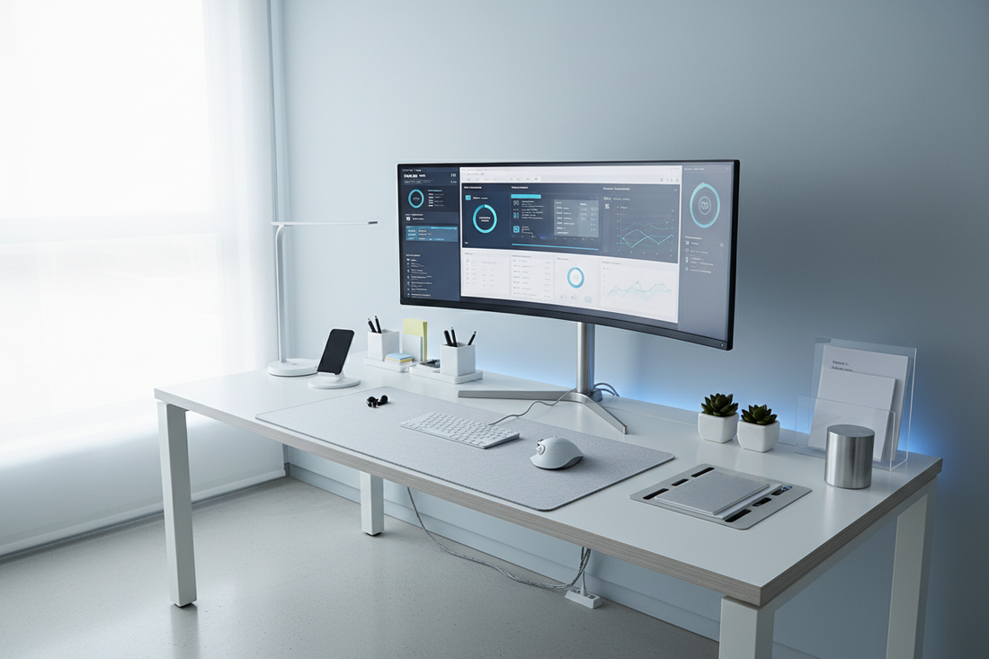 Smart Workspaces Start Here – Monitors, Desk Setup & Workspace Organizers