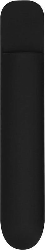 eZAKKA Silicone Pencil Holder For Most Pens,Pencils, 7.8 inch Self-Adhesive Stick To Notebooks,Diary, Desks,Tablet, Black, 1 Pack