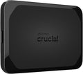 Crucial X10 4TB Portable SSD, Up to 2,100MB/s, USB 3.2 USB-C, External Solid State Drive, Compatible with Windows, Mac & Android, Durable Storage for Games, Photos & Files, Black – CT4000X10SSD9C02