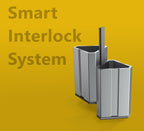 MOOY 1 peice Aluminum Alloy Pen Holder for Desk Office, Pen Organizer, Desk Tidy, FUSECUP, Tool-Free Assembly, Non-Slip Silicone Base, Customizable Pen Holder,1 Piece FUSECUP Holder with a Fuse-Rail