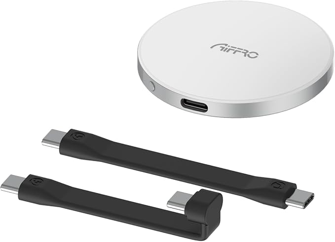 P10 Magnetic PSSD 2TB，for iPhone MagSafe Portable SSD, Upto 2000MB/s-Type-C, SM2320，USB 3.2 Gen 2x2 20Gbps, Connectivity, Updated Firmware - Portable Magnetic External Solid State Solution