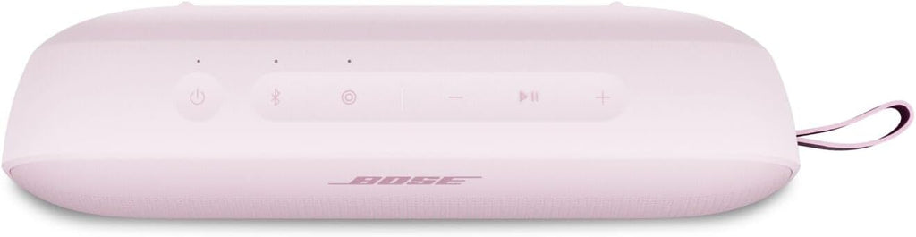 Bose SoundLink Flex Portable Bluetooth Speaker (2nd Gen), Portable Outdoor Speaker with Hi-Fi Audio, Up to 12 Hours Battery Life, Waterproof and Dustproof, Petal Pink - Limited Edition Color