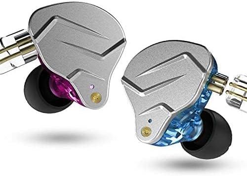 KZ ZSN Pro Dual Drivers 1BA 1DD in Ear Earphones HiFi Power Bass Earbuds Headphones High Clarity Sound Wired Earphones with Detachable Cable for Audiophile Musician