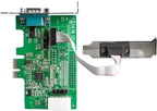 StarTech.com 2-port PCI Express RS232 Serial Adapter Card - PCIe RS232 Serial Host Controller Card - PCIe to Serial DB9 - 16950 UART - Low Profile Expansion Card - Windows & Linux , TAA (PEX2S953LP)