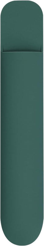 eZAKKA Silicone Pencil Holder For Most Pens,Pencils, 7.8 inch Self-Adhesive Stick To Notebooks,Diary, Desks,Tablet, Green, 1 Pack