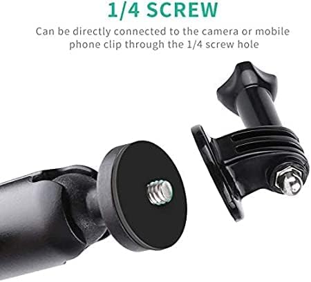 360° Rotating Sports Camera Bracket,Motorcycle Mount for Go Pro Hero10/9/8/max/7/6/5/4 Action Camera Moto Bike Handlebar Mount,U-Shaped Handlebar Bracket (U- Handlebars)