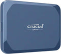Crucial X10 8TB Portable SSD, Up to 2,100MB/s, USB 3.2 USB-C, External Solid State Drive, Compatible with Windows, Mac & Android, Durable Storage for Games, Photos & Files, Blue - CT8000X10SSD9-02