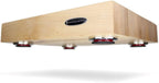 IsoAcoustics Delos Turntable Isolation Butcher Block Series: 1815M2 (18" W x 15" D x 3" H) Maple