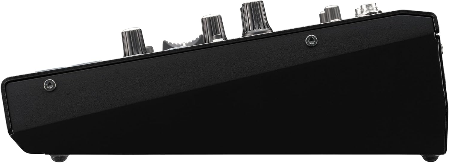 Yamaha AG08 Black 8-Channel Live Streaming Loopback Mixer/USB Interface with Steinberg Software Suite