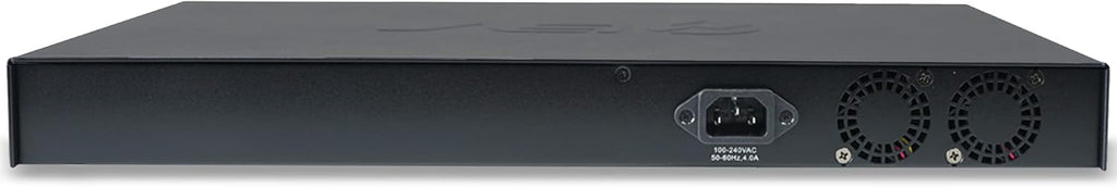 BV-Tech 24-Port Gigabit PoE+ Managed Switch with 2 Ethernet & 2 SFP Uplinks | High-Performance, NDAA Compliant | POE-SW2404G-MG-PLUS