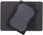 ZAGG Rugged Messenger for iPad Pro 10.5" & Pad Air 10.5" (Gen 3) - 7 Color Backlit Case and Bluetooth Keyboard - Black
