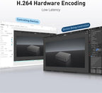 GL.iNet Comet (GL-RM1) Remote KVM Over Internet, 4K@30Hz Tailscale Support,Remote Keyboard, Video, Mouse, Install OS Via BIOS Control, Adapted KVM Switches for Home Offices,Data Center