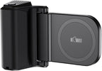 KIWIFOTOS Magnetic Phone Camera Grip for Magsafe Phone Tripod Handle with Bluetooth Remote & Tripod Mount Adapter for iPhone 16 Pro Max Samsung Smartphone Vlog Video Shooting (Black)