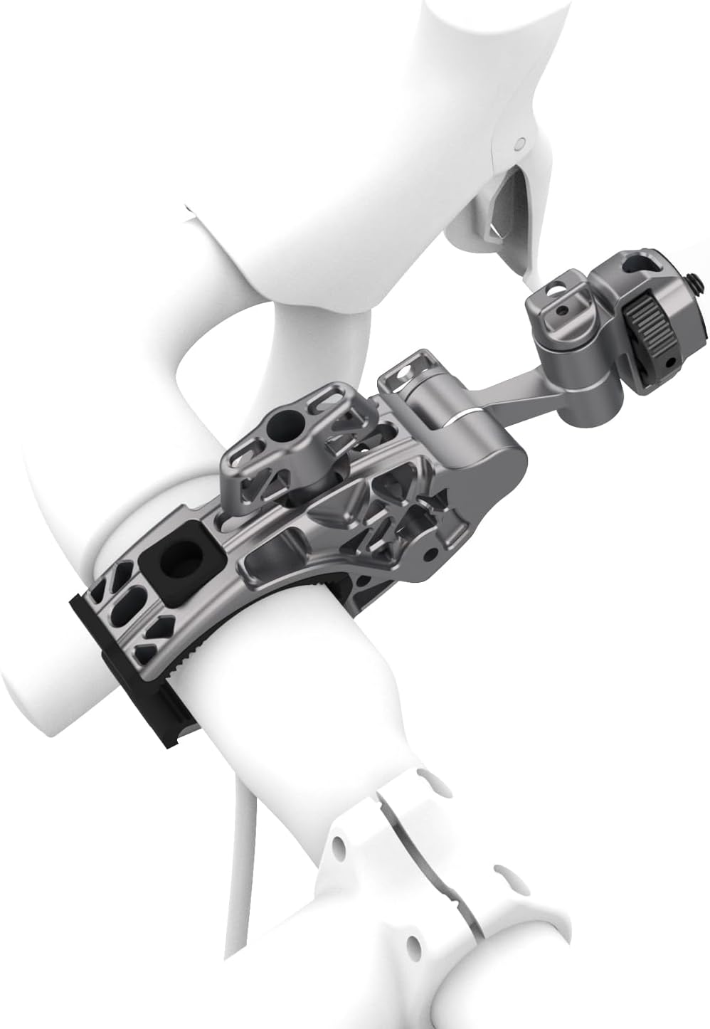 Movmax C Clamp Camera Mount for Flat Tube Road Bike, Super Clamp with 1/4"-20 Thread,E-Bike Accessories/Bicycle, Compatible with GoPro Hero13/12/11/10/ DJI Osmo 360/Action 5 Pro/4/3/Insta360 X4/X5