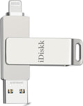 【App-le Certified 1T B】 iDiskk Photo Storage iPhone Flash Drive Photo Stick for iPhone (14/13/12/11 Pro/Plus/Pro Max,13/12 Mini,XR,XS,XS Max,X),Lightning iPad, MacBook/PC External USB Storage