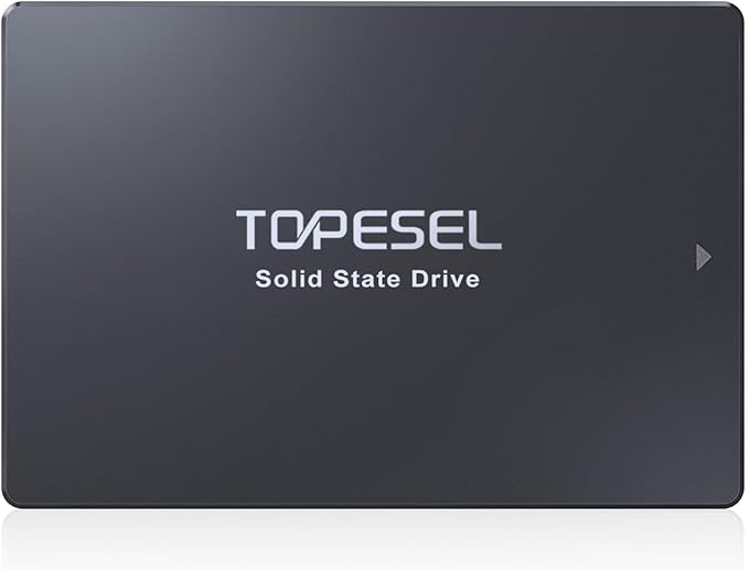 TOPESEL SATA III SSD 2.5", 480GB Internal Solid State Drive with 3D NAND Flash up to 500MB/s,for Laptop,Tablet,Desktop,PC