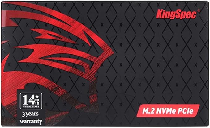 KingSpec XG7000 512GB NVMe SSD PCIe 4.0-7400MB/s Read Speed, 3D TLC NAND M.2 2280 Internal SSD, Compatible with Gaming PC, Laptop, PS5 Console