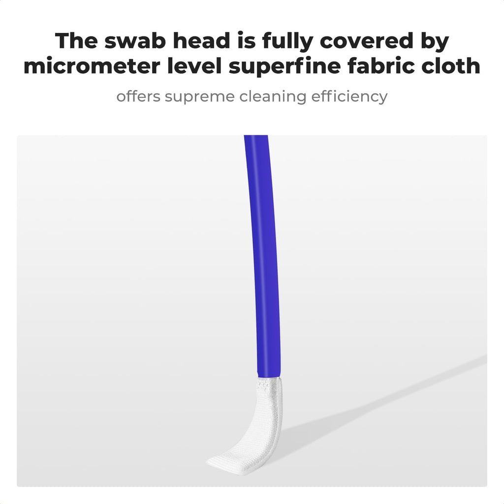 K&F CONCEPT 12mm Micro Four-Thirds 4/3 Sensor Cleaning Swab*10 + 20ml Sensor Cleaner, M43 Camera Cleaning Kit for All Models of M4/3 Camera Sensors, Including M4/3 Cameras from Olympus and Panasonic