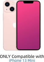 EGKimBa Privacy Screen Protector Compatible with iPhone 13 Mini, 5.4 inch Gradient Colorful Electroplated Anti-Spy Anti-Blue Light Tempered Glass