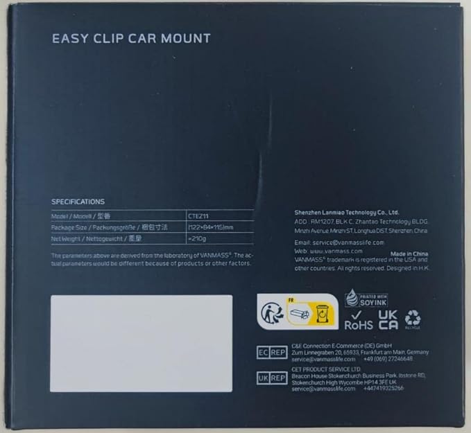 [Military-Grade]VANMASS for MagSafe Car Mount [2025 Upgraded Strongest Magnets] Magnetic Phone Holder Suction Cell Stand for Dashboard Windshield Vent,Truck Cradle for iPhone 16 15 14 13 12 11 Android