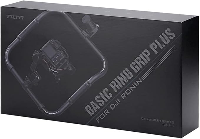 Tilta Basic Ring Grip Plus Compatible with DJI Ronin RS3 Pro/ RS4/ RS4 Pro | Improved Stability, Movement & Flexibility | Aluminum Alloy | Multiple Power Options