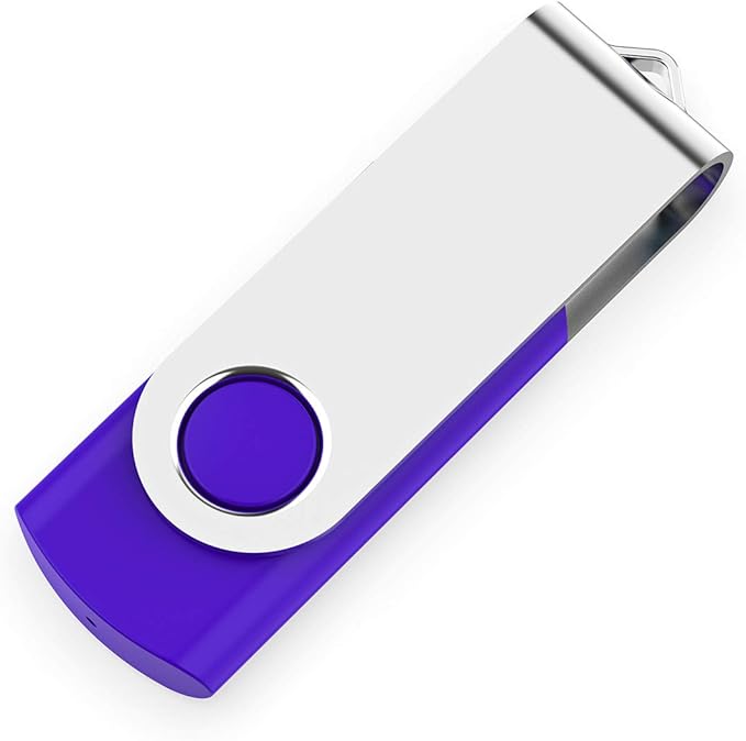 Kootion 5 Pack 4GB USB Flash Drive 4GB Flash Drive Thumb Drive Memory Stick Pen Drive(5 Colors: Black Blue Green Purple Red)