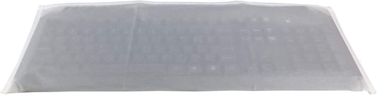 Keyboard Dust Cover, Universal PC Computer Desktop Keyboard Skin Protector Cover by SZBRO (20W x2H x9D)