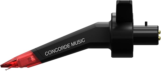 Ortofon Concorde Music Red Phono Cartridge Tool-Free Installation on S-shaped Tone Arms