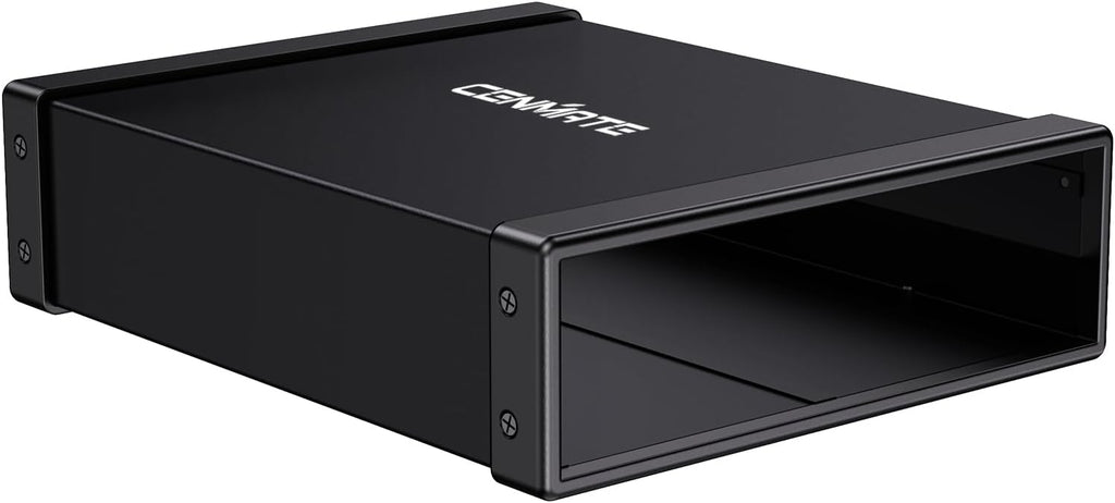 5.25" Blu-Ray/CD/DVD SATA Drive enclosure with USB A/C 3.0, 5.25 drive enclosure, Optical Drive Enclosure, Aluminum Alloy, Hot swappable(Optical Drive not included)