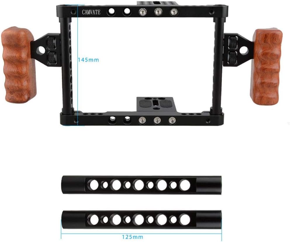 CAMVATE Camera Cage for DSLR 5D Mark III and Mark II - 1344