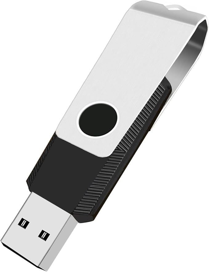 16GB Flash Drive, Thumb Drive USB 2.0 Memory Stick with Lanyards Swivel USB Stick for Portable Data Storage and Backup
