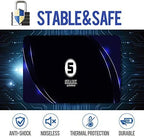 SSD SATA 2.5" 64GB Shark Speed Internal Solid State Drive High Performance Hard Drive for Desktop Laptop SATA III 6Gb/s(64GB, 2.5''-SATA3)