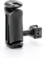 Tilta Xeno Side Handle for Filmmakers & Cameras - Black | Secure Connection & Helps Prevent Rotation | Adjustable Height | Textured Silicone Grip | Convenient Assembly (NATO)