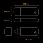 SK hynix Tube T31 512GB Stick Type SSD with DRAM | up to 1000MB/s | 10 Gbps | USB-A 3.2 Gen2 | External Solid State Flash Drive Compatible with Mac, Window PC, PS4, PS5 & Xbox