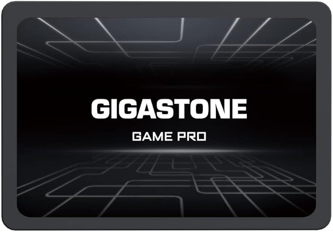 Gigastone SATA SSD 256GB 2.5 inch SSD 510MB/s Upgrade Laptop PC Memory and Storage PS4 HDD Replacement 2.5" Internal Solid State Hard Drives SATA III SLC Cache 3D NAND Game Pro Performance