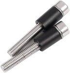 GUB Bike Camera Mount,Aluminium Bicycle Stem Front Camera Holder Mount Universal for GoPro Garmin Xiaomi SJCAM Action Camera (BLACK09)