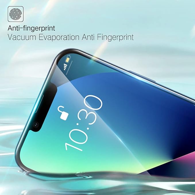 PERFECTSIGHT Privacy Screen Protector Compatible with iPhone 14 Plus, iPhone 13 Pro Max 6.7 Inch, HD Clear Bubble Free Anti-Scratch Case Friendly Anti Blue Light Anti Spy Tempered Glass