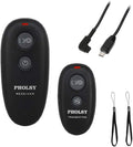 PHOLSY Wireless Shutter Release Remote Control for Sony a1, a9, 9M2, a7M4, a7M3, a7RM2, a7RM3, a7RM4, a3500, a6600, a6500, a6400, a6100, RX100M4, RX100M6, RX100M7, RX10M4, HX99, a68, a77, a350