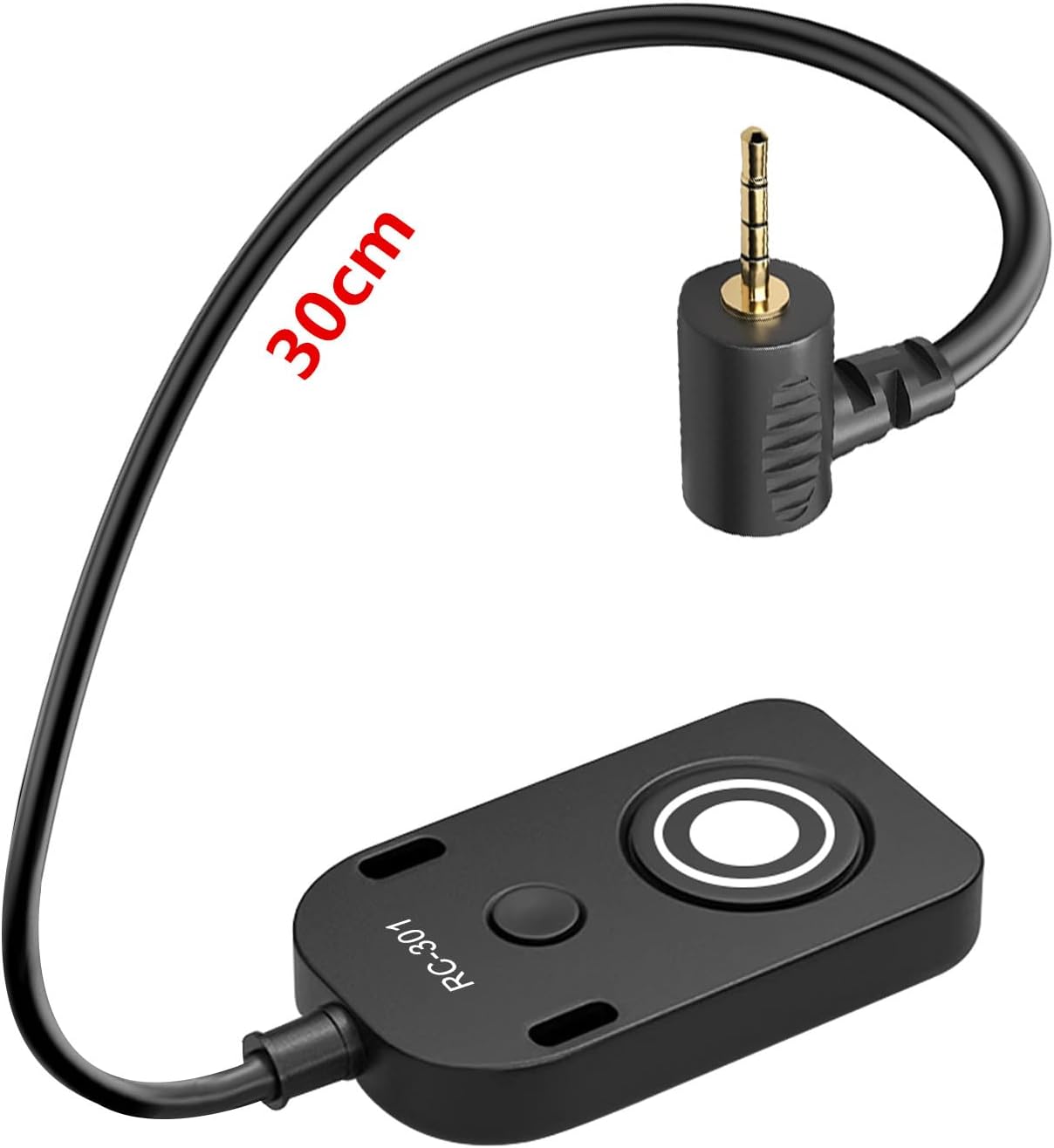 for Leica V-lux114 Cable/for Panasonic Genera Shutter Cable s5 ii S5M2XS GH4 GH5 /6 g85 g9 Remote Camera Small Shutter Release Remote Control V-lux2,V-lux3,V-lux4,V-lux5,V-lux114(RC301-L1 30cm)