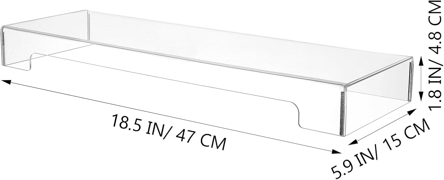 Cabilock Keyboard Cover Transparent Case- Proof: Monitor Storage Protector: Protector for Cat, in Touching - Bridge Standard Proof Accessories from Stand Size Acrylic Tablet Keyboard Dust Cover