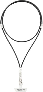 cell phone lanyard Detachable Phone Chain Strap Leather 2-in-1 anti theft phone strap